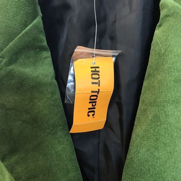 RUDE Jackets & Coats Nwt Rude X Hot Topic Size Xl Green Velvet